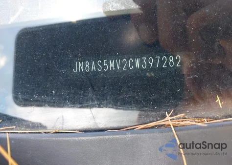2012 Nissan Rogue Sv from USA, damaged, VIN JN8AS5MV2CW397282